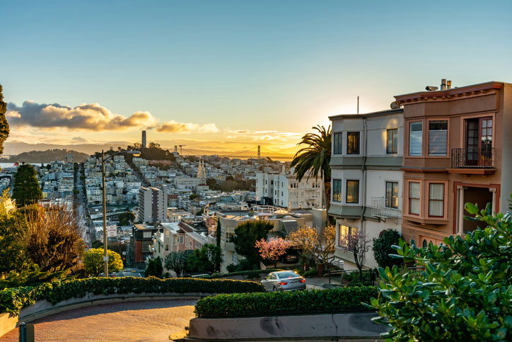 lombard street, San francisco California