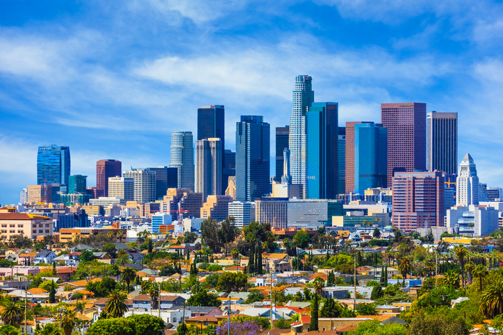 los angeles skyline