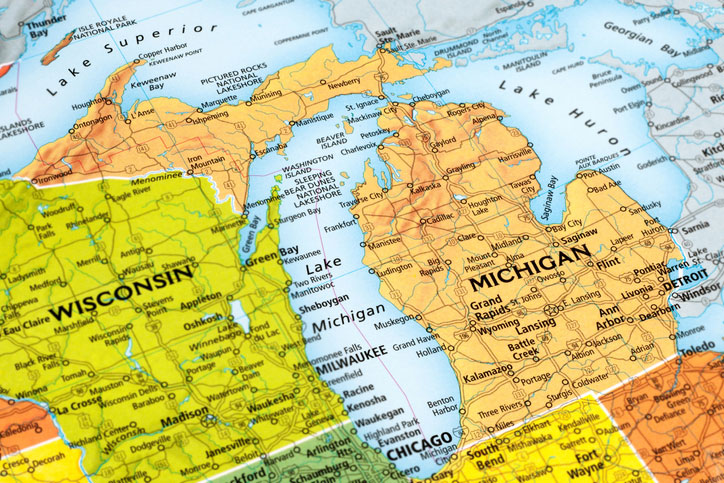 michigan map