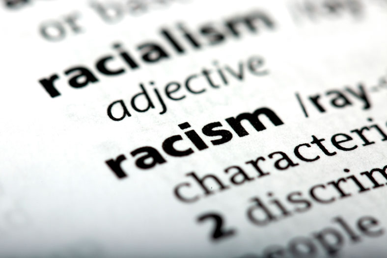 racism in the dictionary